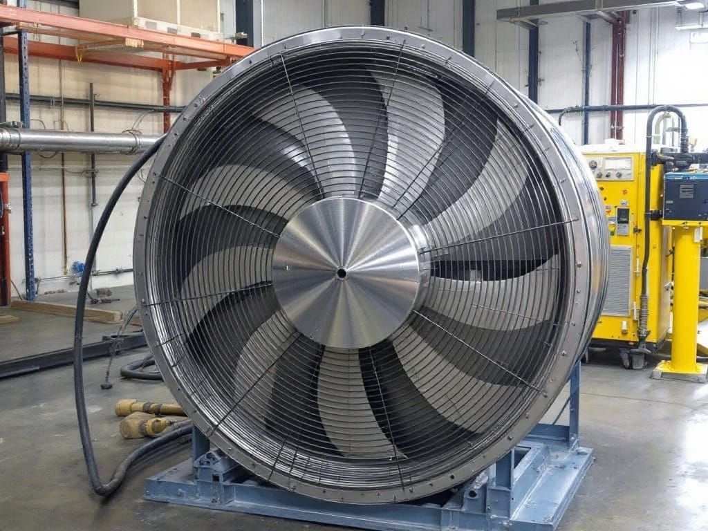 بالانس فن سانتریفیوژ غبارگیر