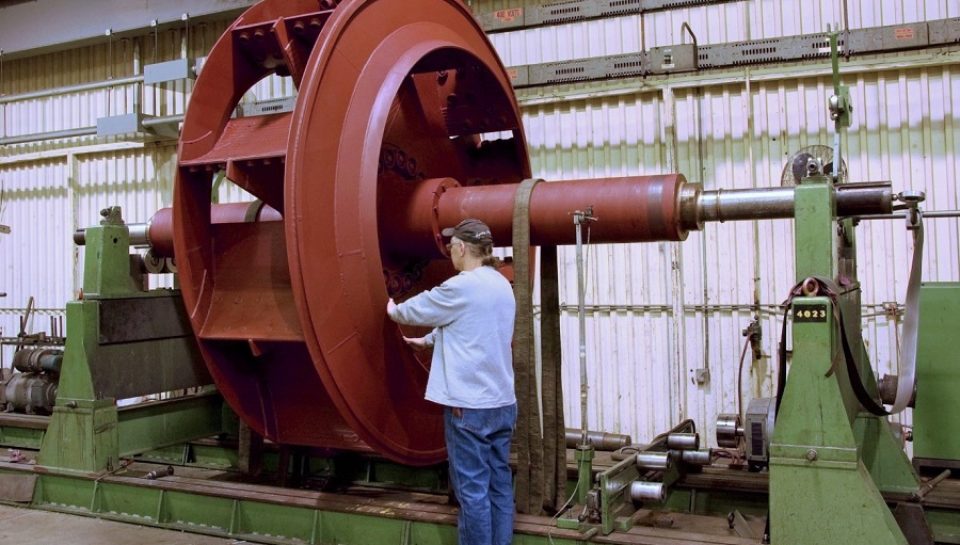 بالانس فن سانتریفیوژ غبارگیر