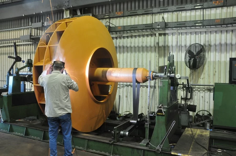 بالانس فن سانتریفیوژ غبارگیر